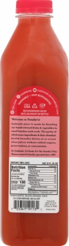 Natalie's Orchid Island Blood Orange Juice Perspective: back