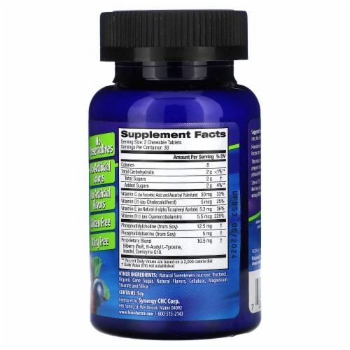 Focus Factor Kids Complete Daily Chewable Vitamins: Multivitamin & Neuro Nutrient (Brain Perspective: back