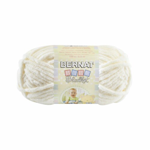 Bernat Baby Blanket Vanilla Yarn 3 Pack of 100g/3.5oz Polyester 6