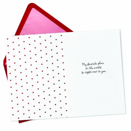 Valentine's Day Card #25: Hallmark Signature Anniversary Card or Love Card for Significant Other Perspective: back