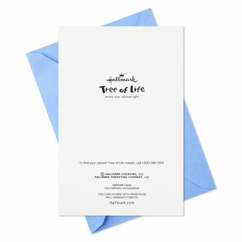 Hallmark  Tree of Life Pack of Hanukkah Cards Greatest Gifts Perspective: back