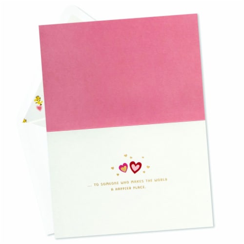 Valentine's Day Card #26: Hallmark Signature Peanuts Valentine's Day Card (Handmade Valentines) Perspective: back