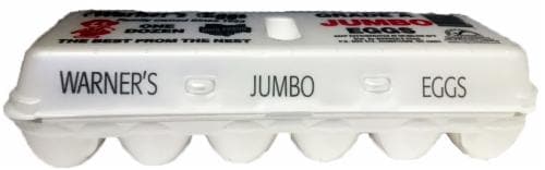 Warner's Jumbo Eggs Perspective: back