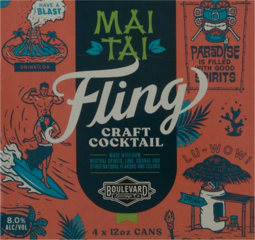 Boulevard Fling Craft Cocktail Perspective: back