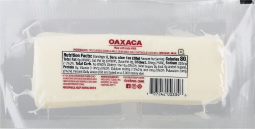 Rizo Bros Oaxaca Mexican Melting String Cheese Perspective: back