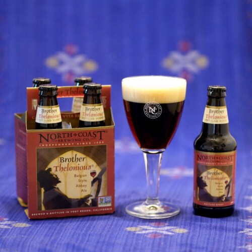 North Coast Brewing Co. American Artisan Series Brother Thelonious Belgian Style Abbey Ale Perspective: back