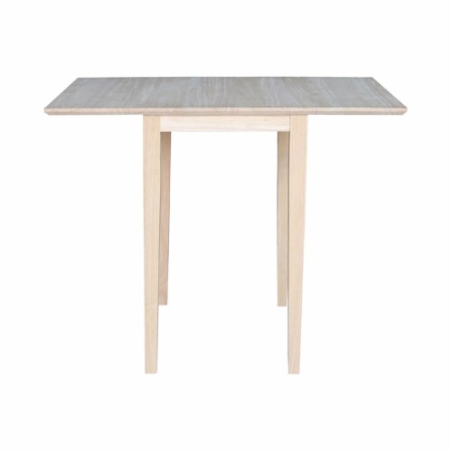 International concepts drop clearance leaf table