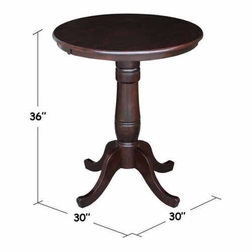 30 inch round discount counter height table