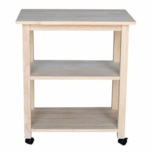 International Concepts 185 Microwave Cart Perspective: back
