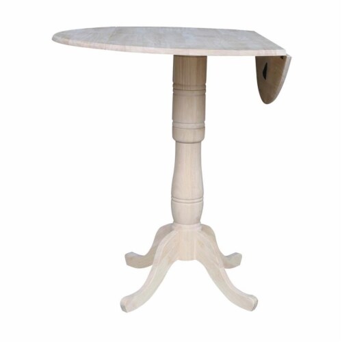 42 round outlet drop leaf table