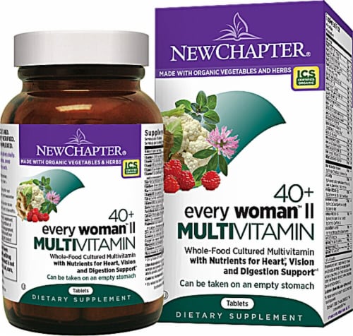 New Chapter Every Woman II 40 Plus Multivitamin 96 Count Perspective: back
