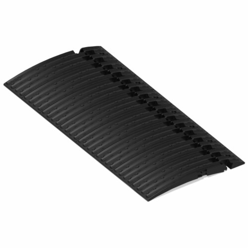 Caliber Edge Glides 2.0 Trailer Ramp Smooth Edge Protection Track, (3 Piece) Perspective: back
