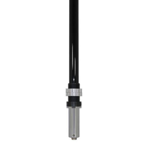 Tram 1498-B 18-Foot Black CB Base Antenna with 26 MHz to 31 MHz 5.75 dBd Gain Perspective: back