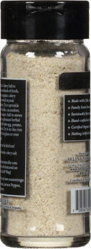 Selina Naturally  Organic Celtic Sea Salt   Celery Perspective: back