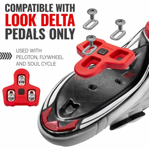 PRO BIKE TOOL Bike Cleats Compatible with Look Delta Pedals - 9° Float ...