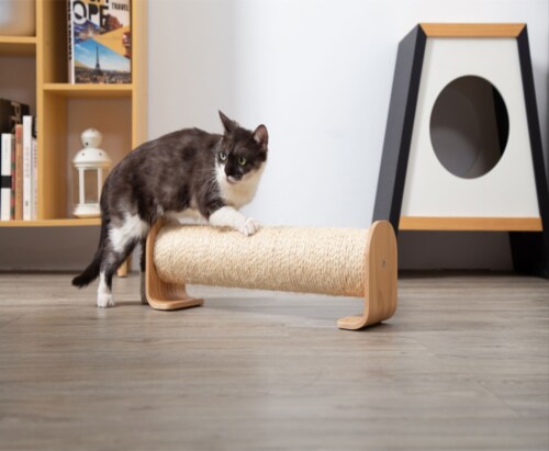 MyZoo Cylinder Replacement, Extend Cat scratcher, Scratching Post to 2 Times Length Perspective: back