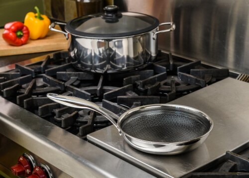 Frieling Black Cube 8 Inch Stainless/Nonstick Hybrid Fry Pan, 1 ea