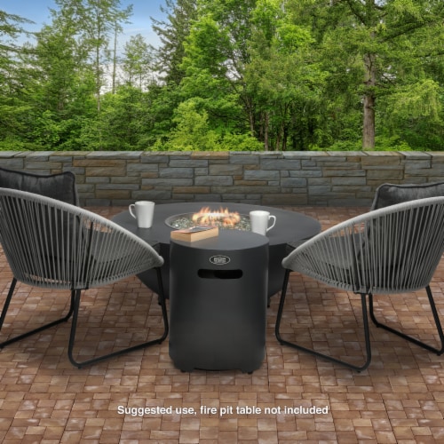 20 Aluminum Propane Tank Cover Perspective: back