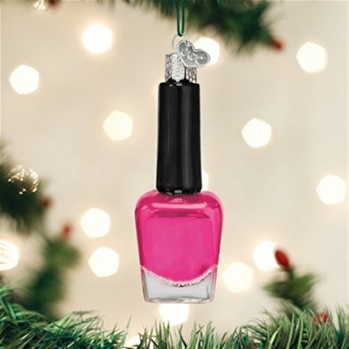 Old World Christmas Nail Polish Christmas Tree Ornament, 1 King Soopers