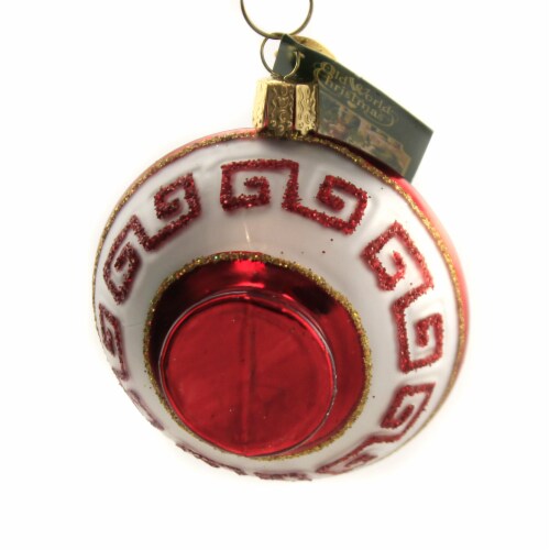 Old World Christmas Bowl Of Ramen Glass Ornament Eggs Chopsticks 32409 Perspective: back
