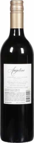 Angeline Vineyards Cabernet Sauvignon California Red Wine Perspective: back