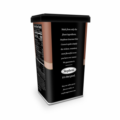 Stephen's Gourmet Milk Chocolate Hot Cocoa Mix Perspective: back