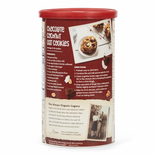 Nature's Path Organic® Old Fashioned Whole Grain Rolled Oats Perspective: back