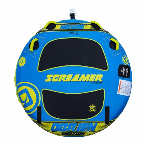 O'Brien Screamer 1 Person Inflatable Towable Boating Water Sports 60 Inch Tube Perspective: back