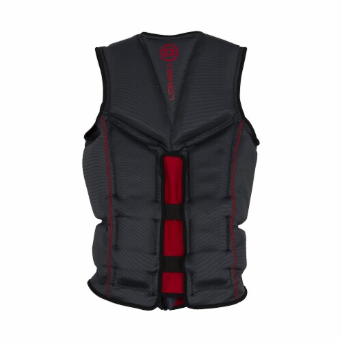 O'Brien 2221775 Men's Recon Flex Fit Neoprene CGA Life Jacket, Size Medium, Red Perspective: back