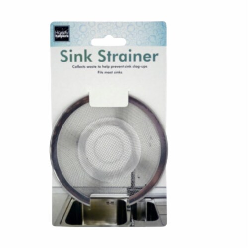 As Seen On TV Premium Mesh Sink Strainer – Effortless Debris Collection Perspective: back