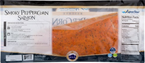 Aqua Star Smoky Peppercorn Salmon Perspective: back