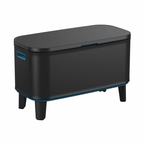 Keter Breeze Bar 17 Gallon Cooler with PopUp Table Top Bar Cart, Grey
