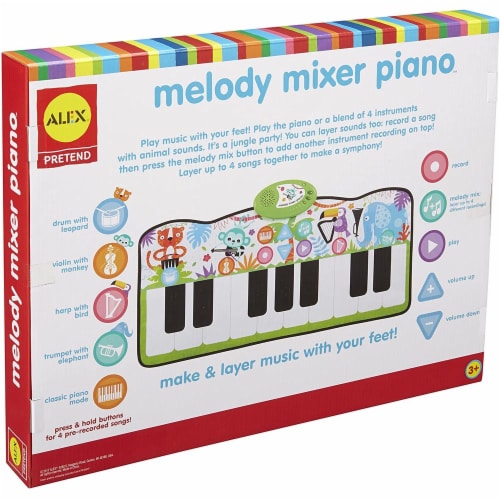Alex Pretend Melody Mixer Piano Perspective: back