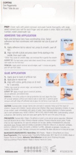 Kiss Gel Fantasy Bookworm Medium Ready-to-Wear Nail Kit Perspective: back
