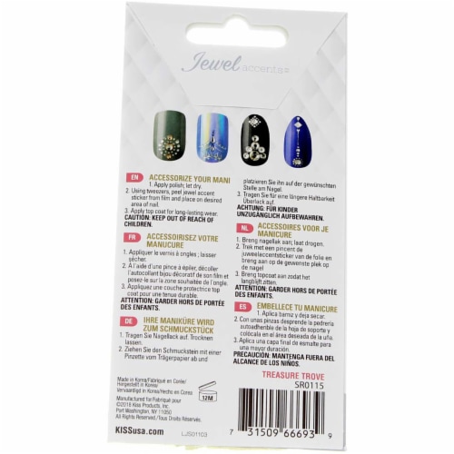 Kiss® Jewel Nail Accents Perspective: back