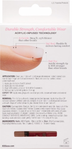 KISS SA Natural Nails- Euphoria Perspective: back