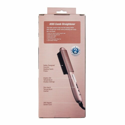 kiss brush straightener