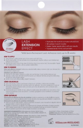 Kiss® Lash Couture™ Luxtensions Collection All-in-One Kit Perspective: back