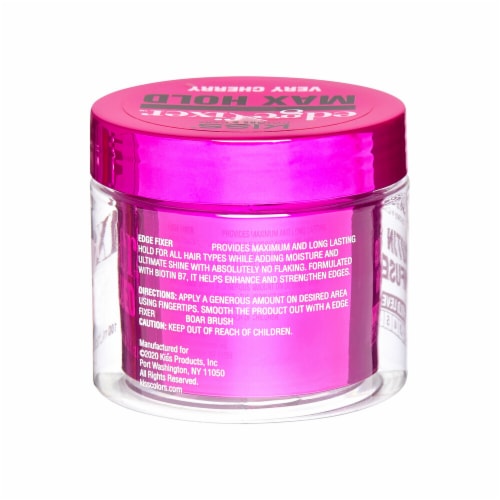 KISS Colors & Care Very Cherry Max Hold Edge Fixer Perspective: back