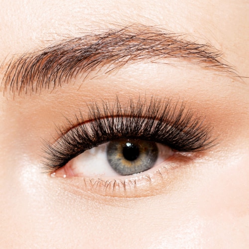 Kiss® Lash Couture 01 Bombshell Triple Push-Up False Eyelashes Perspective: back