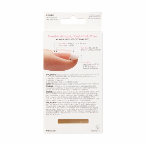 Kiss® Salon Acrylic Je Taime French Nail Kit Perspective: back