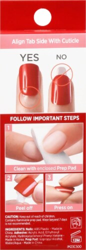 impRESS® Short Nail Kit Perspective: back