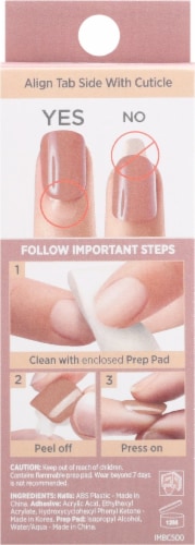 Kiss imPRESS® Simple Pleasure Press-On Manicure Kit Perspective: back