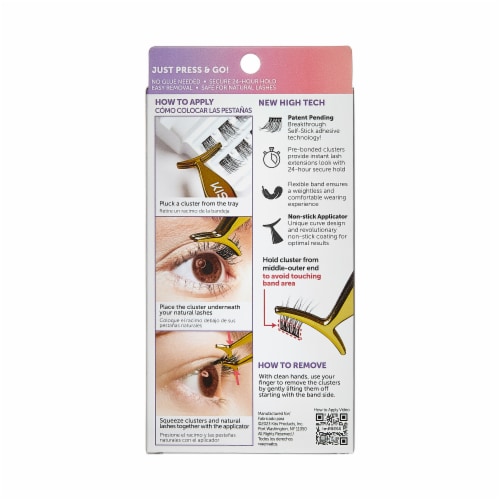 Kiss® imPRESS Press on Falsies Refills Perspective: back