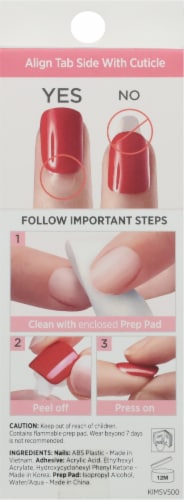 Kiss imPRESS® Press-On Manicure Nails - My Worth Perspective: back