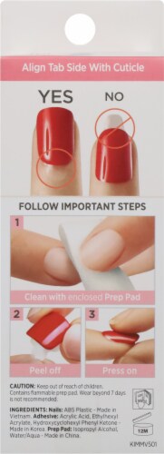 Kiss imPRESS® Press-On Manicure Nails - Mesmerize Perspective: back