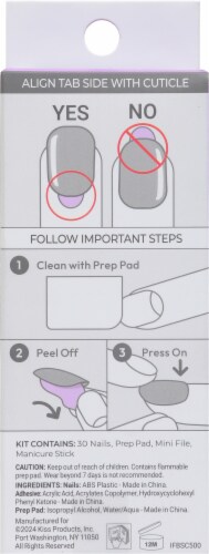 imPress® The No Glue Mani - Bare French Perspective: back
