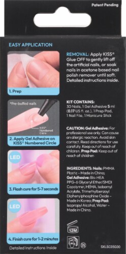 Kiss® Salon X-tend Trustfall Nails Perspective: back