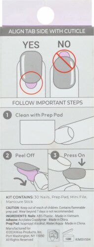 Kiss® imPRESS Nails - Cupid Heart Perspective: back