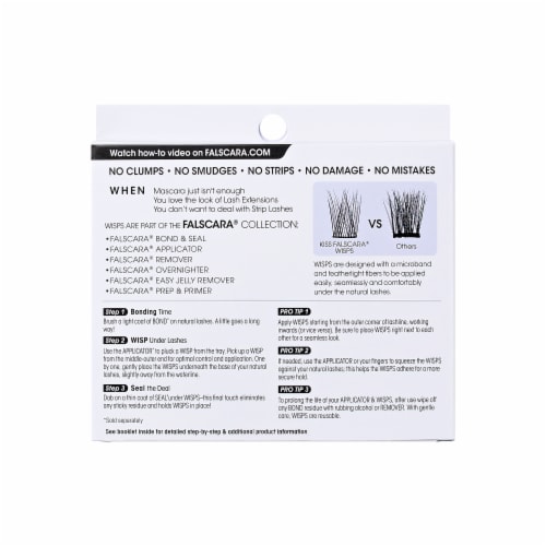 Kiss® Falscara Eyelash Wisp Multi Perspective: back